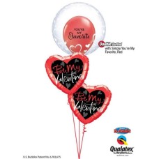 Bukiet 804 My Number One and Only One! Qualatex #29505 43790-1 78537-2